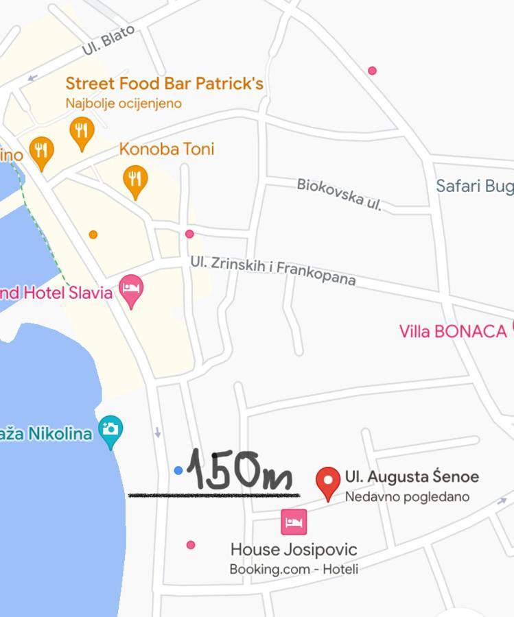 Apartment Carevic Башка-Вода Экстерьер фото